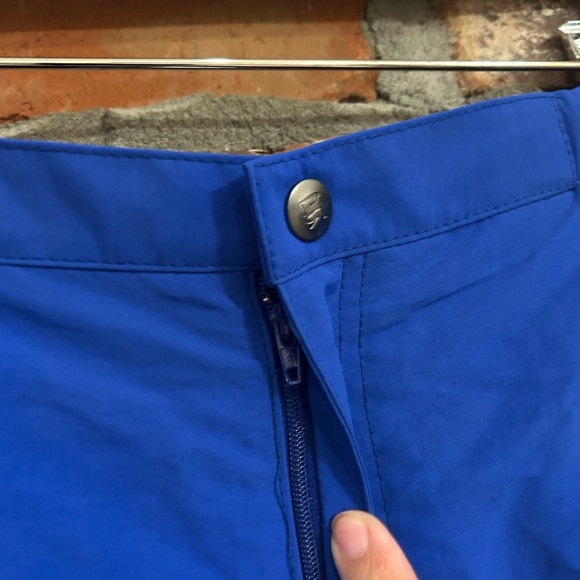 Parke & Ronen Red and Blue Trimmed Swimtrunks Size 36 - Picture 4 of 8